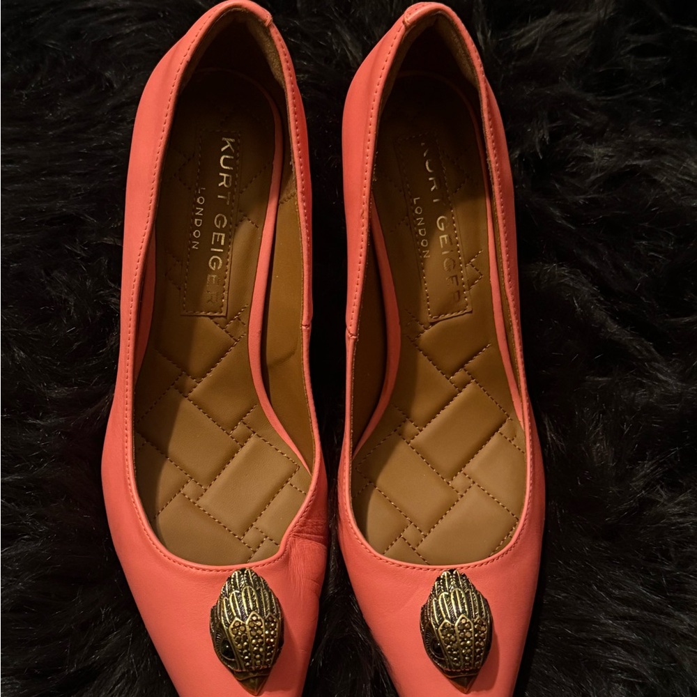 WMNS Kurt Geiger Salmon Pink Pumps